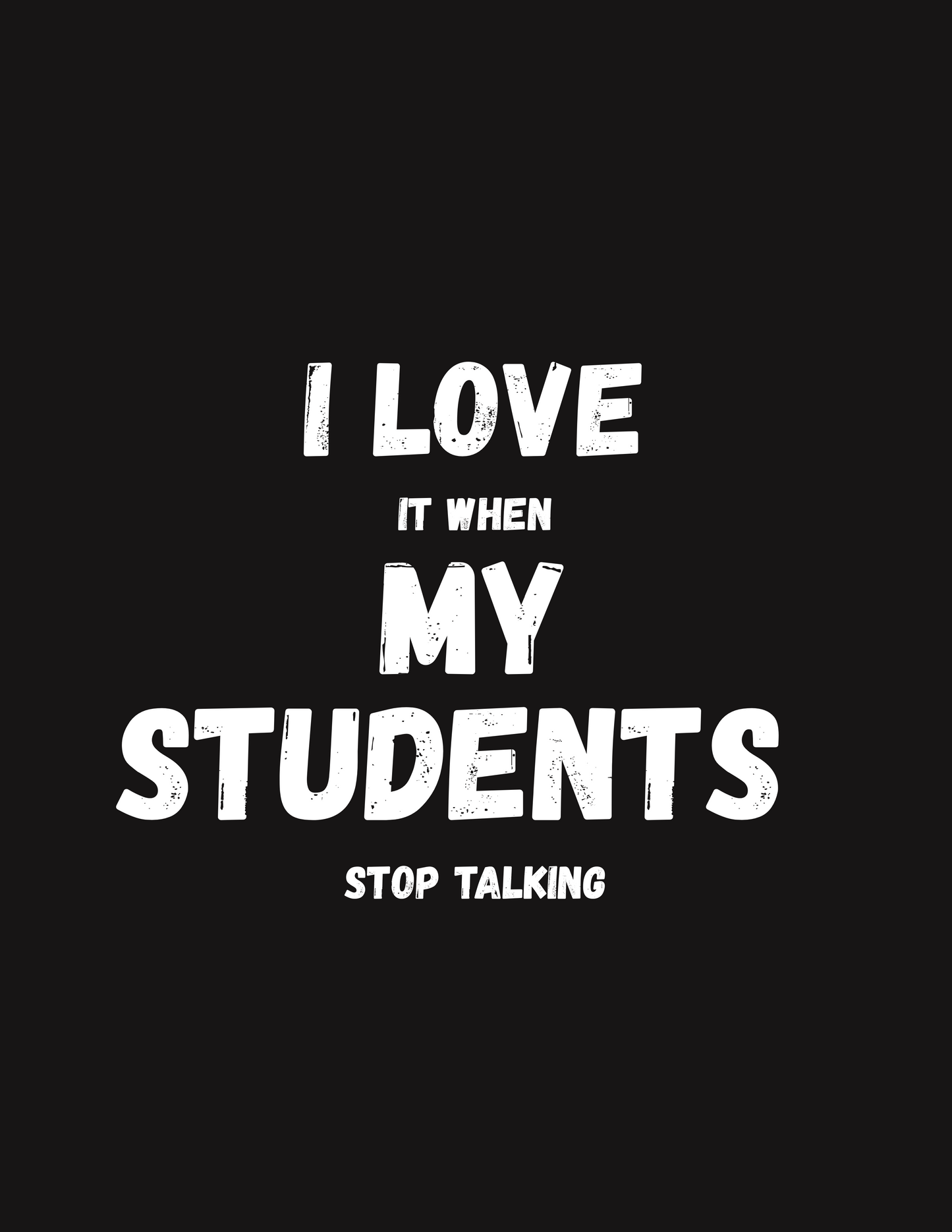 White text on dark background