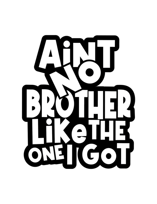 White text with black shading 
