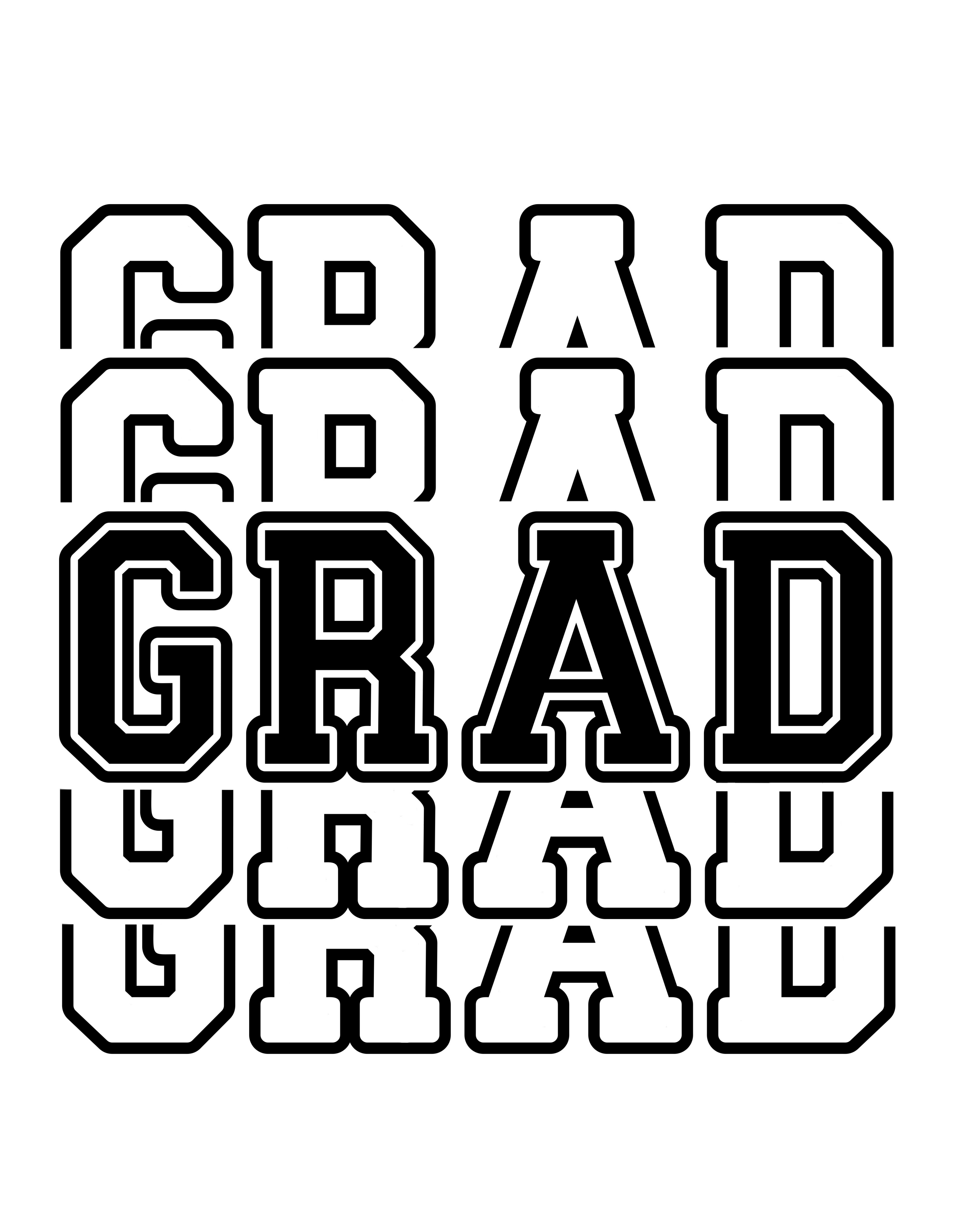 Black text