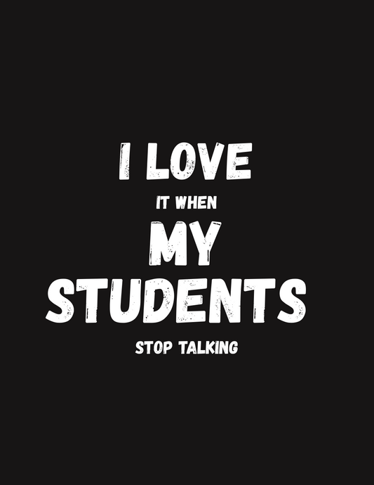 White text on dark background