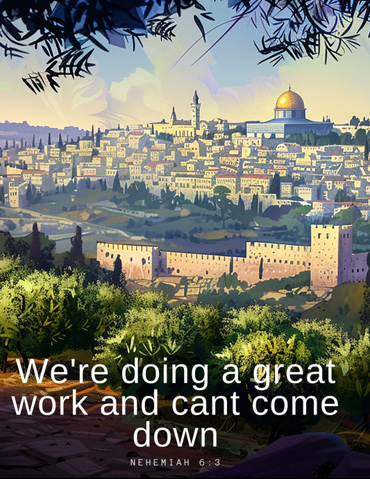 White text